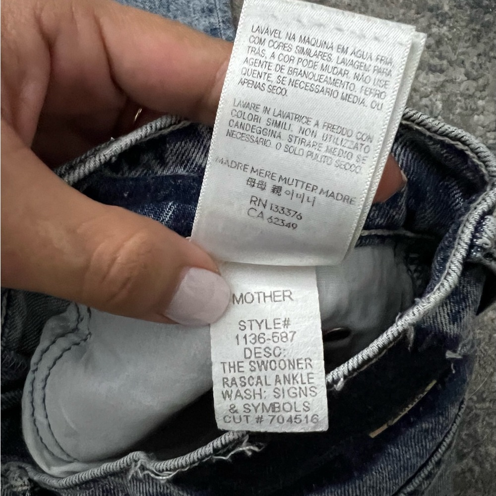 Mother The Swooner Rascal Ankle Jeans - Picture 10 of 11